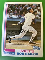 1982 Topps Base Set #79 Bob Bailor