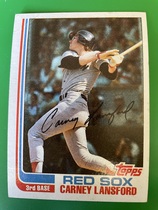 1982 Topps Base Set #91 Carney Lansford