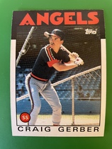 1986 Topps Base Set #222 Craig Gerber