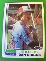 1982 Topps Base Set #102 Dan Briggs