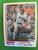 1982 Topps Base Set #205 Neil Allen