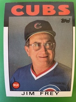 1986 Topps Base Set #231 Jim Frey