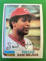 1982 Topps Base Set #228 Sam Mejias