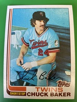 1982 Topps Base Set #253 Chuck Baker
