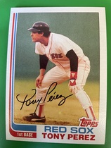 1982 Topps Base Set #255 Tony Perez