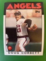 1986 Topps Base Set #234 Doug Corbett
