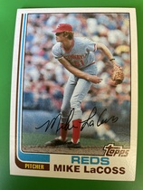 1982 Topps Base Set #294 Mike LaCoss