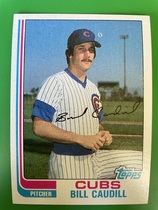 1982 Topps Base Set #303 Bill Caudill