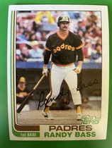 1982 Topps Base Set #307 Randy Bass