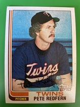 1982 Topps Base Set #309 Pete Redfern