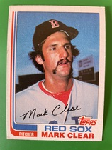 1982 Topps Base Set #421 Mark Clear