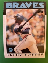 1986 Topps Base Set #247 Terry Harper