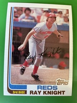 1982 Topps Base Set #525 Ray Knight