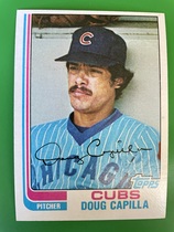 1982 Topps Base Set #537 Doug Capilla