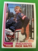 1982 Topps Base Set #573 Rick Waits