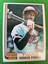 1982 Topps Base Set #584 Hosken Powell