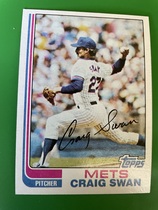 1982 Topps Base Set #592 Craig Swan