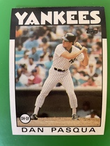 1986 Topps Base Set #259 Dan Pasqua