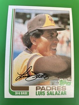 1982 Topps Base Set #662 Luis Salazar