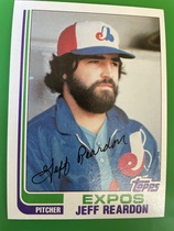 1982 Topps Base Set #667 Jeff Reardon