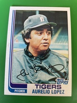 1982 Topps Base Set #728 Aurelio Lopez