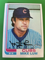 1982 Topps Base Set #732 Mike Lum