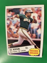 1985 Topps Base Set #5 Joe Morgan