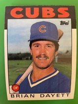 1986 Topps Base Set #284 Brian Dayett