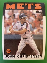 1986 Topps Base Set #287 John Christensen