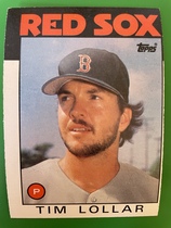 1986 Topps Base Set #297 Tim Lollar
