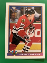 1991 Bowman Base Set #403 Jeremy Roenick