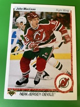 1990 Upper Deck Base Set #161 John MacLean