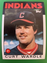 1986 Topps Base Set #303 Curt Wardle