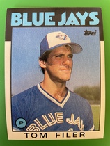 1986 Topps Base Set #312 Tom Filer