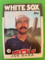 1986 Topps Base Set #313 Joe DeSa