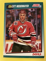 1991 Score Traded #27T Scott Niedermayer