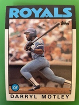 1986 Topps Base Set #332 Darryl Motley