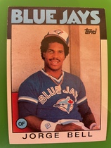 1986 Topps Base Set #338 Jorge Bell