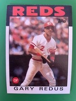1986 Topps Base Set #342 Gary Redus