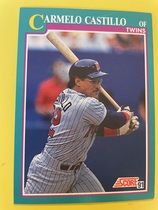 1991 Score Base Set #608 Carmelo Castillo