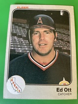 1983 Fleer Base Set #98 Ed Ott