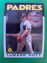 1986 Topps Base Set #380 LaMarr Hoyt