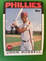1986 Topps Base Set #392 John Russell
