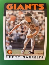 1986 Topps Base Set #395 Scott Garrelts