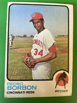 1973 Topps Base Set #492 Pedro Borbon