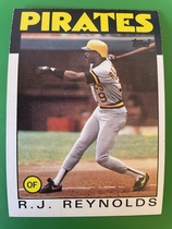 1986 Topps Base Set #417 R J Reynolds