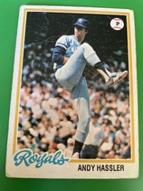 1978 Topps Base Set #73 Andy Hassler
