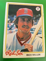 1978 Topps Base Set #482 Rick Miller