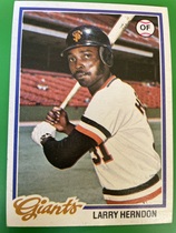 1978 Topps Base Set #512 Larry Herndon
