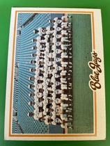 1978 Topps Base Set #626 Blue Jays Team